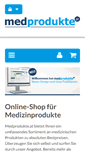 Mobile Screenshot of medprodukte.at